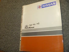 Nissan OR35 OR40 OR45 OR 35/40/45 Forklift Lift Truck Parts Catalog Manual  xz