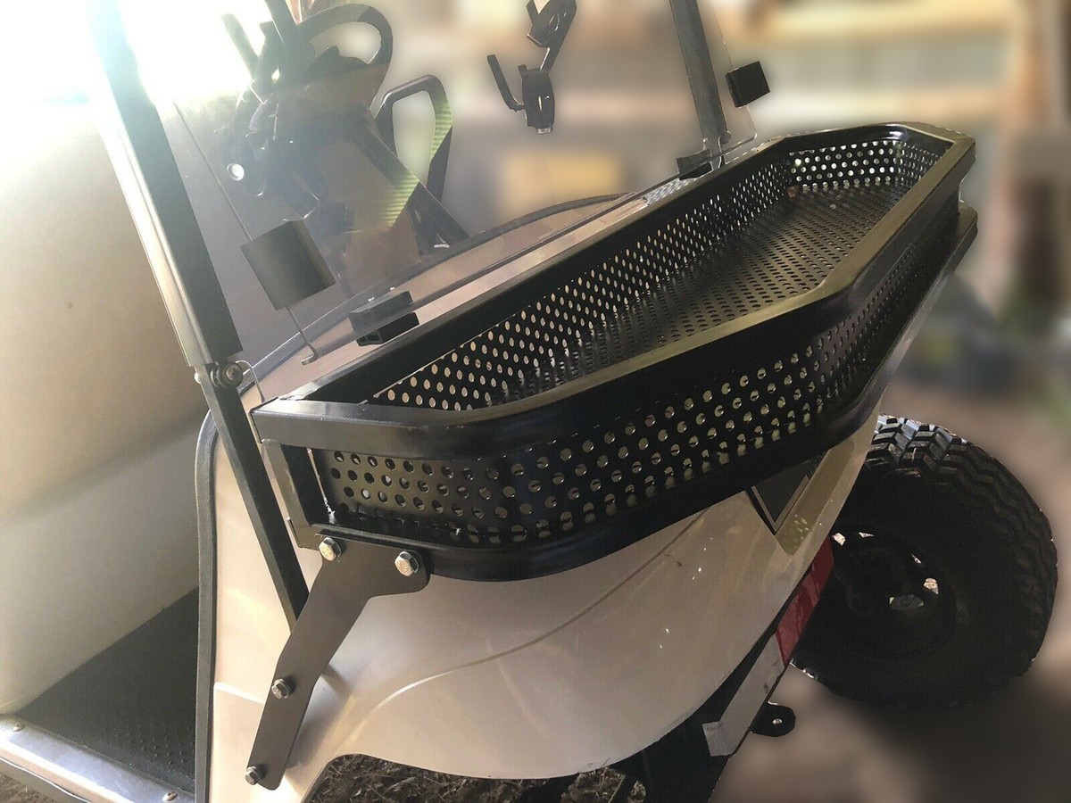txt 専用 Heavy Duty Front Clay / Cargo Basket for EZGO TXT Golf Cart