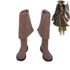 Pirates of the Caribbean Jack Sparrow Shoes Cosplay Man Boots