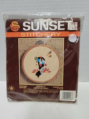 New Sunset Stitchery Feather Dancer 6'' Loop #208