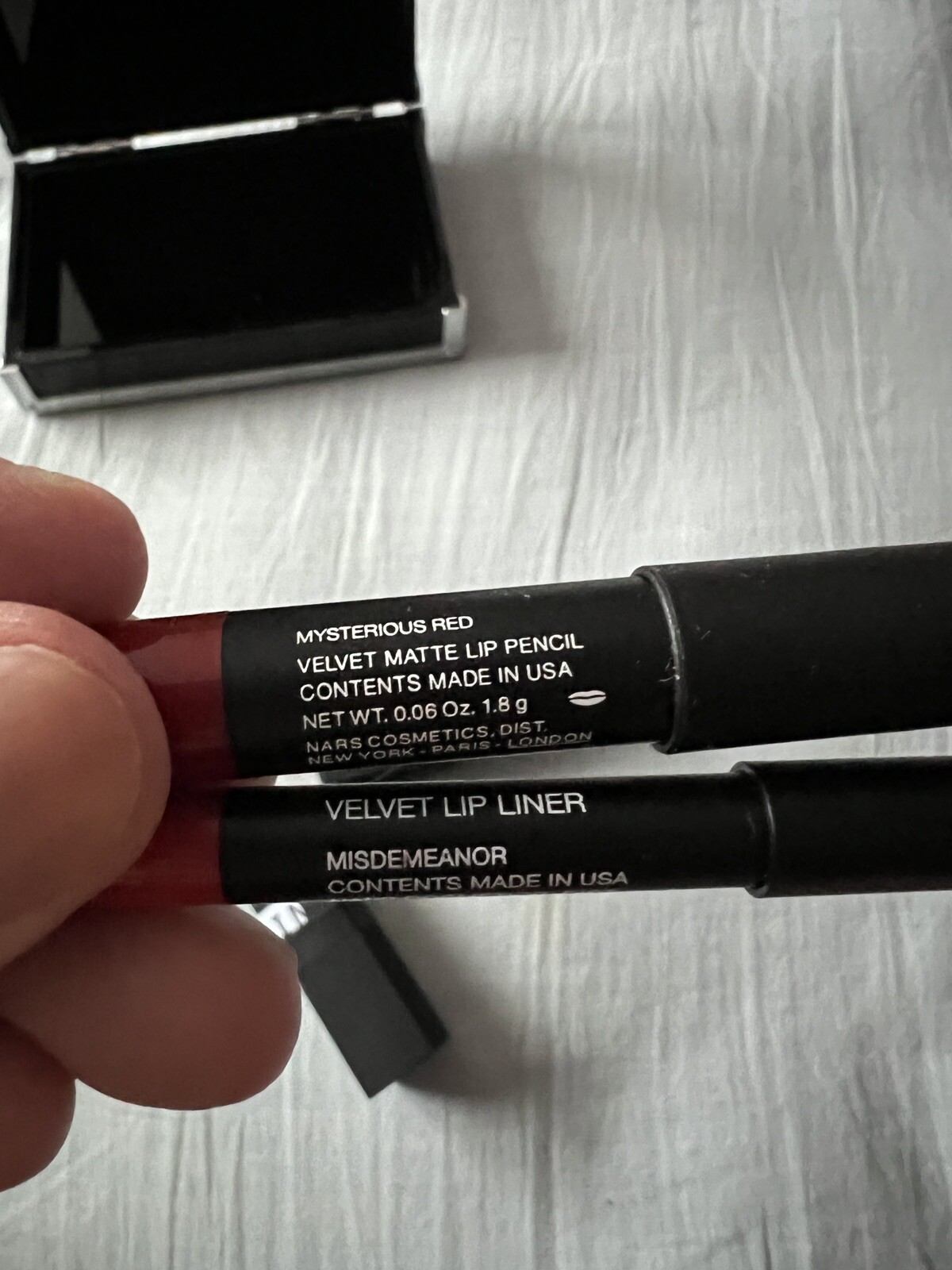 NARS Steven Klein Magnetic Box Lip Set Makeup Lipstick Lip Liner/Pencil NEW!