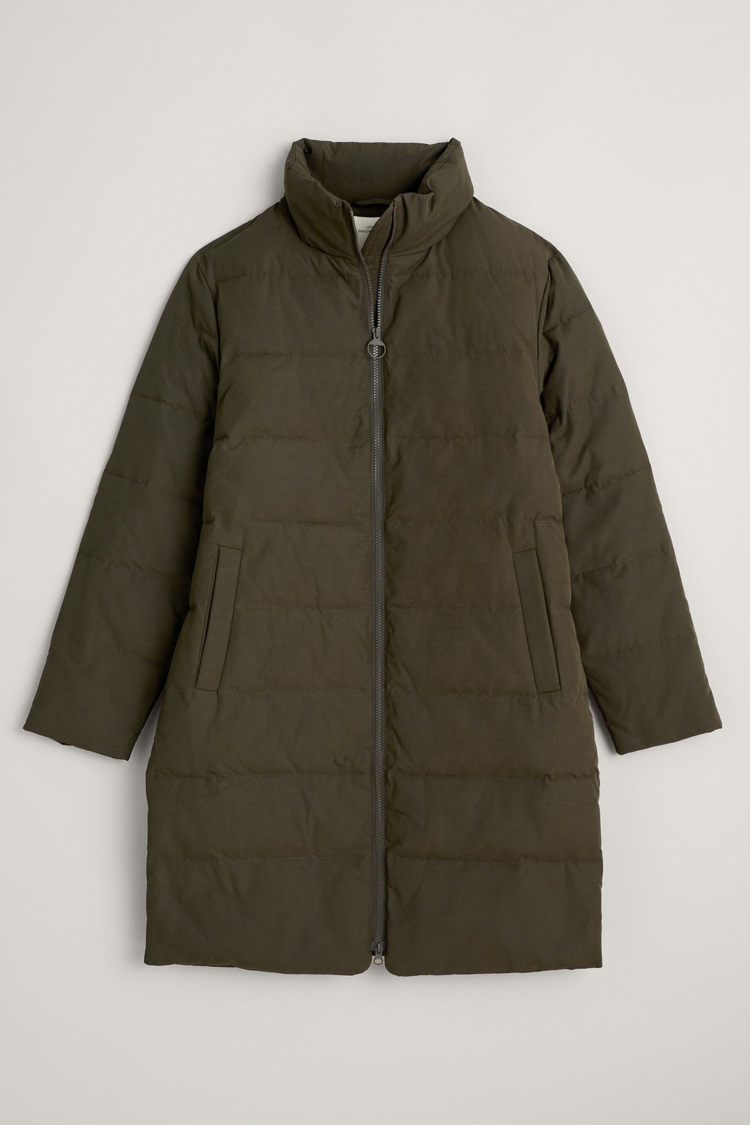 Seasalt Women's Coat green Cliff View Quilted Coat Tall Moorland