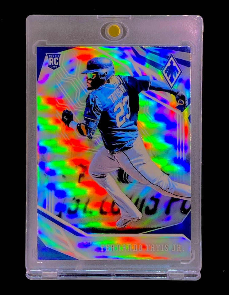 FERNANDO TATIS JR. ROOKIE PRIZM REFRACTOR SILVER Crusade SP Holo - PADRES - Image 2 of 4