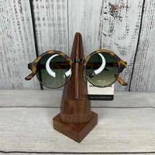 Geoffrey Beene Brown/Black Tortoise Shell Frame Matte Fashion Sunglasses NWT