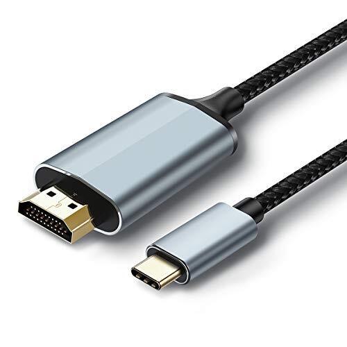 lulaven Cavo USB C to HDMI 1M, tipo C to HDMI Adapter 4K Thunderbolt 3 to (r4n)