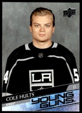 2020-21 Upper Deck Young Guns Cole Hults Rookie Los Angeles Kings #724 R86
