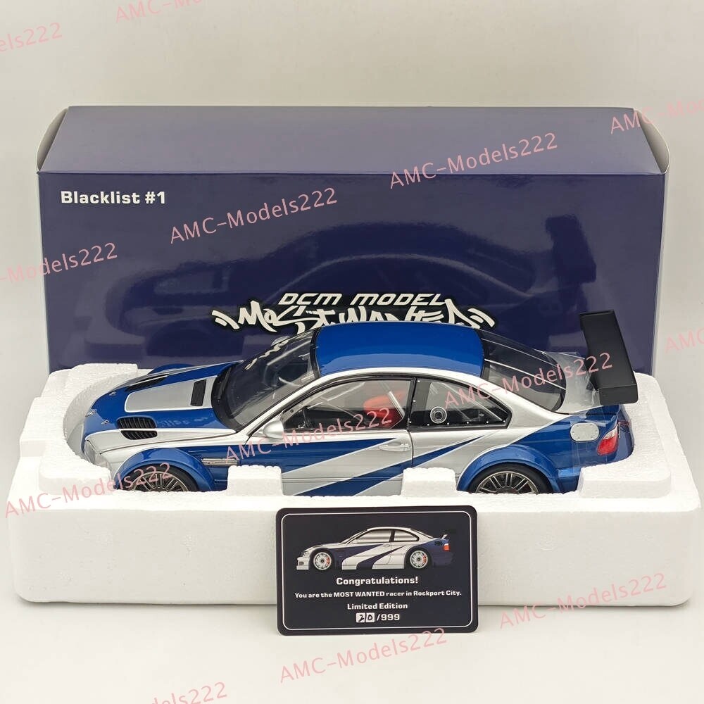 ミニカー DCM 1/87 BMW M3 E46 GTR NFSMW DCM BMW M3 E46 GTR NFSMW 1/87 | eBay