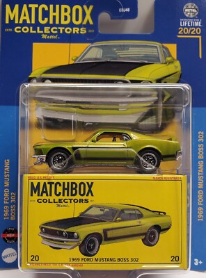 Rarität _ Matchbox _ Ford Mustang Boss 1970 _ metall _ 1:43 | Kaufen