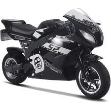 MotoTec Superbike Electric Bike 48V 1000W in Black Power Bike