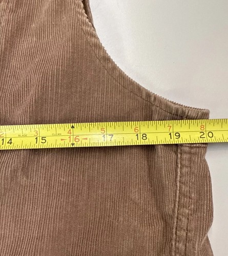 vintage LEE MEN'S CORDUROY 5 BUTTON VEST 60s 70s Made USA sz 42R Vest 4H - Picture 6 of 8