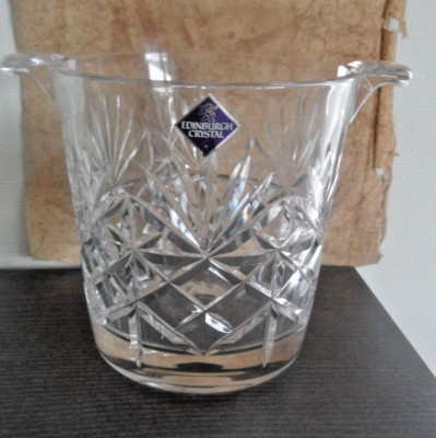 Edinburgh Crystal Kristall Sektühler Duet Cut H=18,5cm Durchm. oben= 16,5cm edel