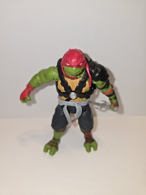 Teenage Mutant Ninja Turtles TMNT Raphael Action Figure 2015 Playmates 5'' 