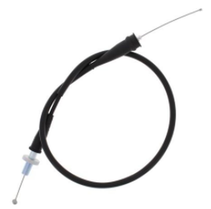 Cable gaz KTM SX 65 2002-2008 et XC 65 2008 en acier tresse noir