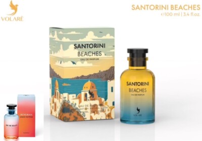 Santorini Beaches EDP Perfume By Volare L 100 ML Niche On The Beach Fragrance 