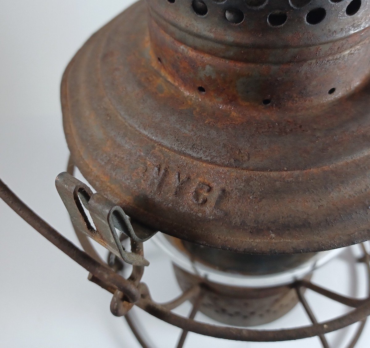 Vintage Handlan St Louis Railroad Lantern NYCL (New York Central