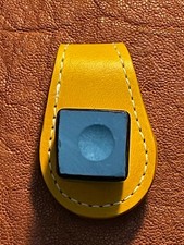 Billiards Geek - Leather Magnetic Chalk Holder - Accessory For Your Pool Cue