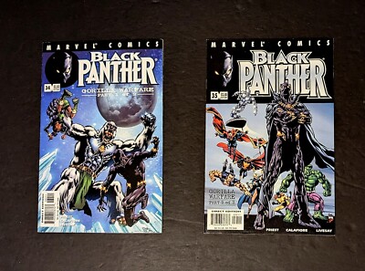 Black Panther Gorilla Warfare Comic Book Lot Marvel T'Challa VG/F