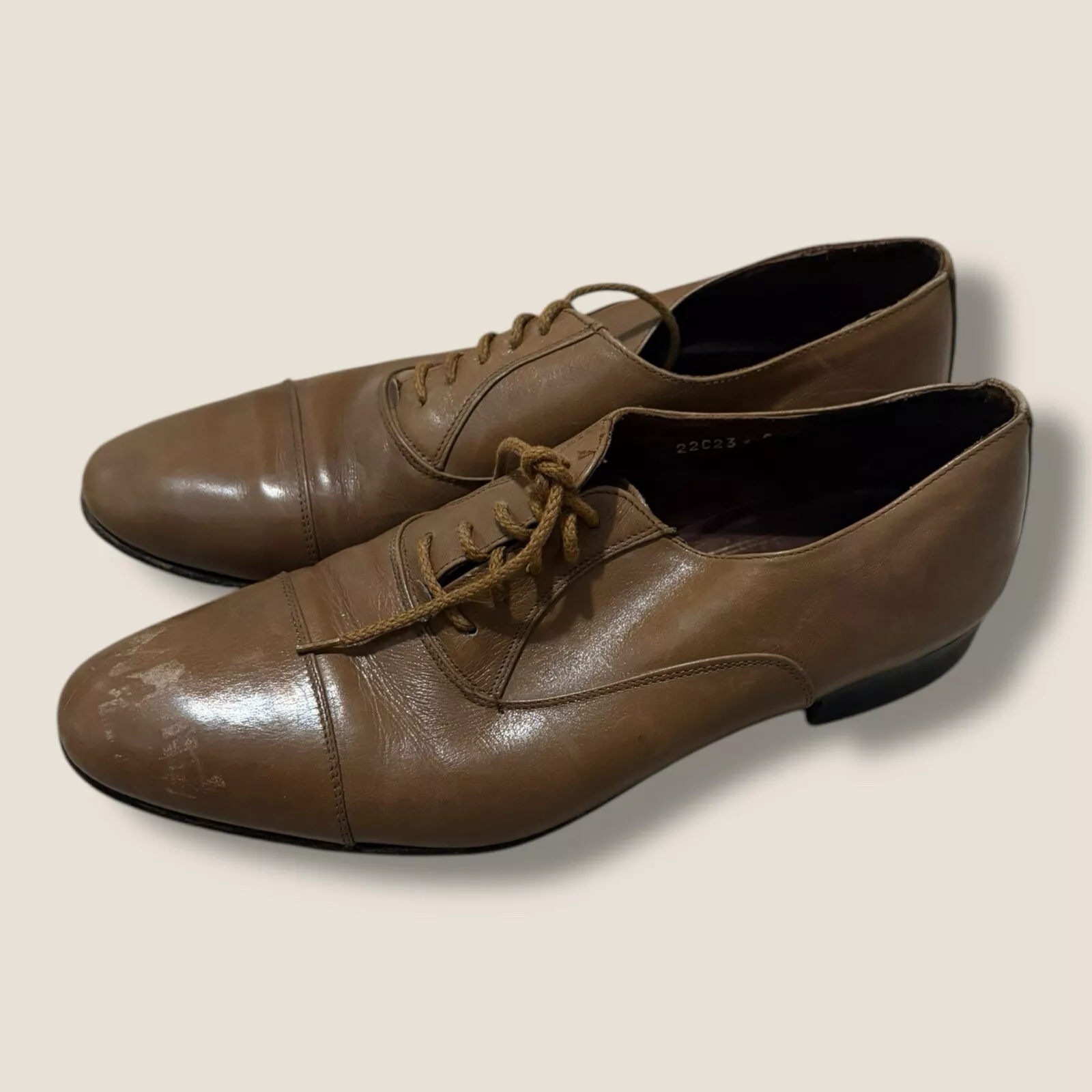 Chaussures habillées vintage Christian Dior Oxford pointure 8,5 homme