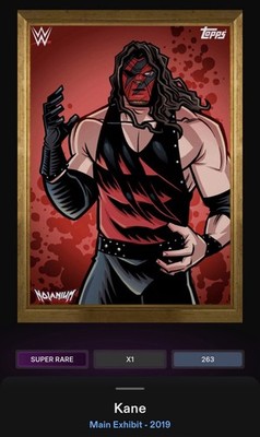 Topps Slam Digital Kane Main Exhibit 2019 Super Rare