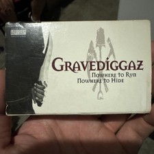 Gravediggaz Nowhere To Run Nowhere To Hide Cassette Tape RZA Prince Paul 1994