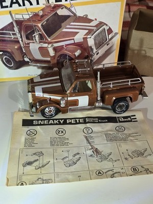 REVELL Sneaky PETE tractor truck Original Survivor PATINA Built Box Vgc Modelcar