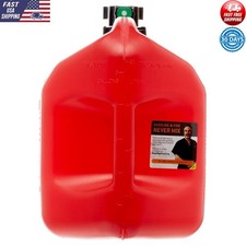 5 Gallon Gas Can W/ Auto-Stop Nozzle Child Resistant C. A. R. B. Compliant New