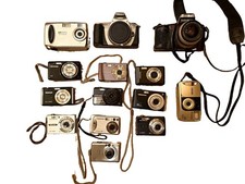 14x Kamera Konvolut Canon Minolta Olympus Fuji Samsung Analog Digital ungetestet