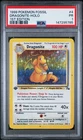 Pokémon Dragonite 1st Ed Holo Rare Fossil 4/62 1999 PSA 1