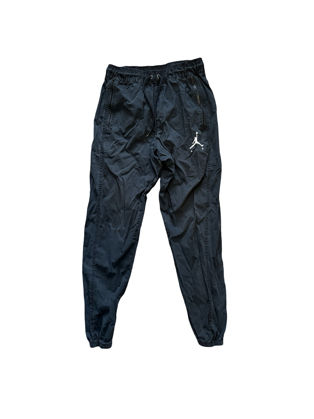 Jumpman Jordan Regular Fit Casual Black Joggers Pants Size Medium AV1841-010