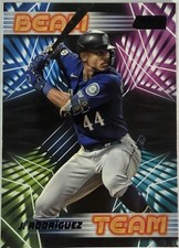 Julio Rodriguez 2023 Topps Stadium Club Beam Team Black /25 #BT-8 Mariners