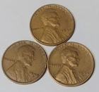 1940 P, D & S Lincoln Wheat Cent, Penny,  Fine Condition