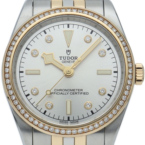 TUDOR Black Bay One 39 S&G Watch 8P Diamond Diamond Bezel M79673-0006 K18YG/...