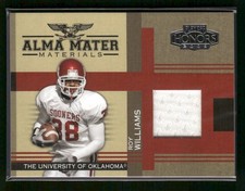 Roy Williams 2005 Playoff Honors Alma Mater Materials #AM-20 Oklahoma Sooners