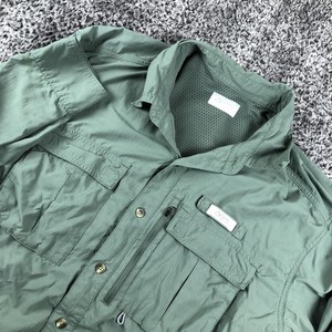 Chemise Gander Mountain Guide Series Homme 3XL Verte Manches Longues