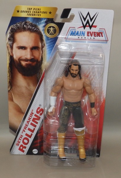 "Wwe Actionfigur Mattel Main Event Series Grands Champions Seth \"Freakin\" Rollins"-image