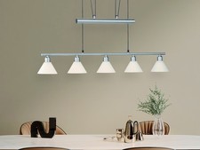 Schöne Landhausstil Pendelleuchte mehrflammig höhenverstellbar für über Esstisch