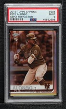 2019 Topps Chrome Sepia Refractor Pete Alonso #204 PSA 9 MINT 0q53