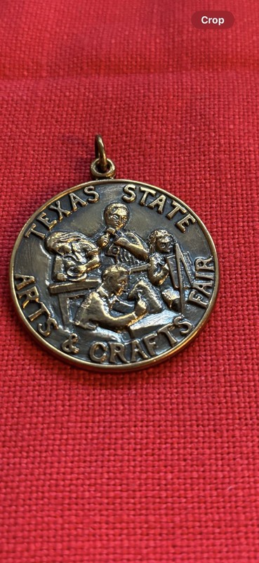 James Avery Retired Tx. Arts/Crafts Fair Pendant 22.8 Grams Free Delivery
