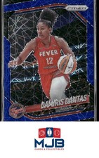 2025 Panini Prizm WNBA Damiris Dantas Blue Velocity Prizms #42 Indiana Fever
