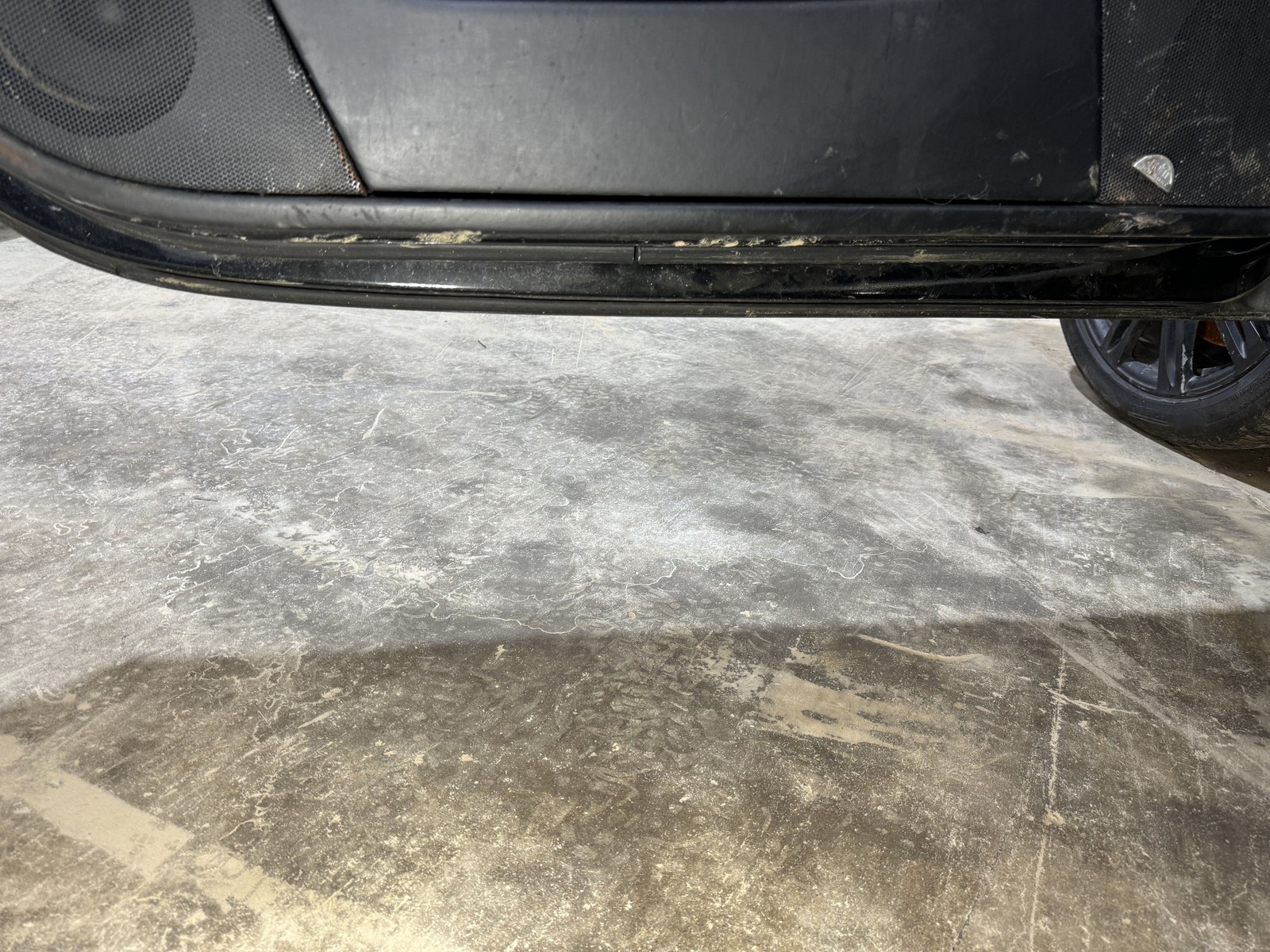 09 BENTLEY CONTINENTAL DRIVER LEFT FRONT DOOR SHELL BELUGA BLACK L041