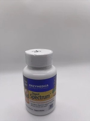 Enzymedica Digest Spectrum 30 Capsules  Exp:06/27