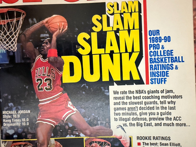 Michael Jordan Inside Sports Magazine October Newsstand 10/ 1989