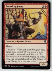 Boarding Party 163/361 The List Reprints