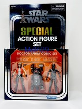 Star Wars SDCC 2017 Vintage Collection Doctor Aphra Comic Droids BT-1 & 0-0-0