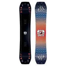 Jones Tweaker Pro Men's Freestyle Snowboard, Black, 156cm MY26
