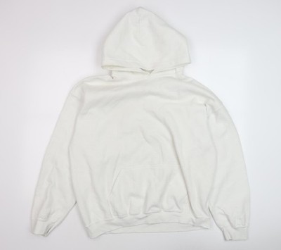 Unisex Erwachsene UK M Regular Looney Tunes Weiß Pullover Hoodie
