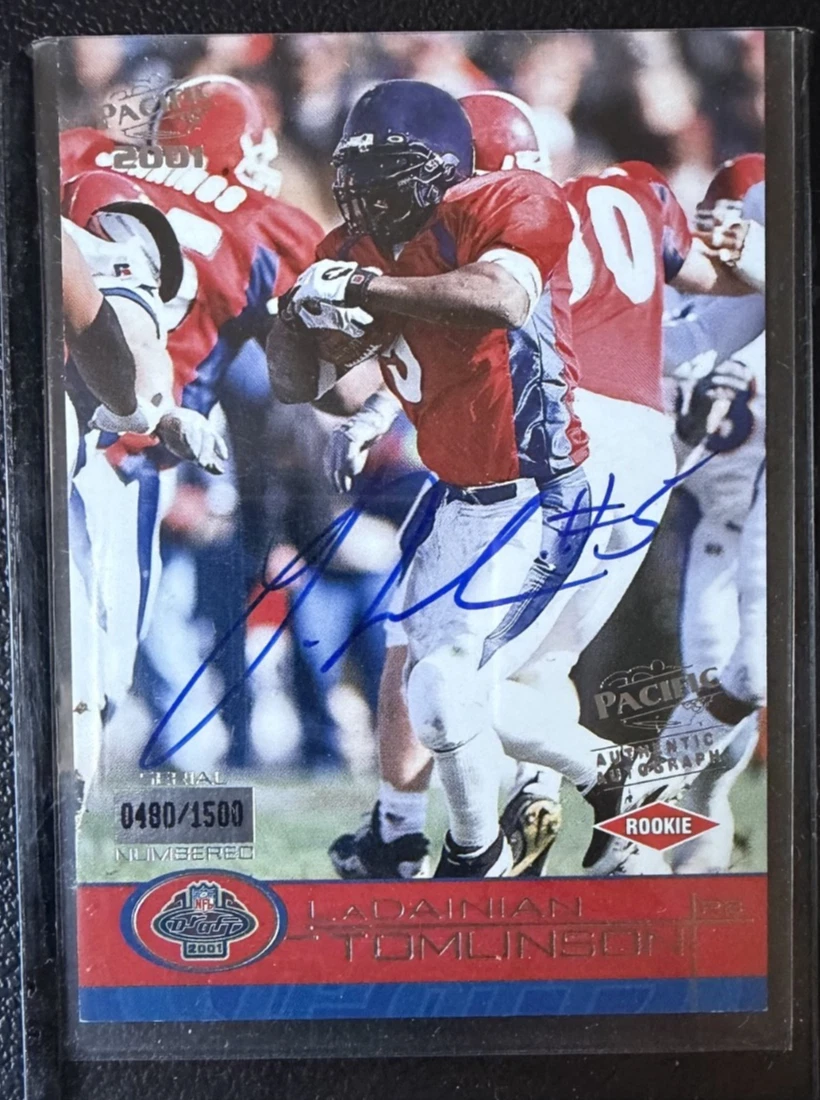 LaDainian Tomlinson Rookie Football Trading Cards & Accessories