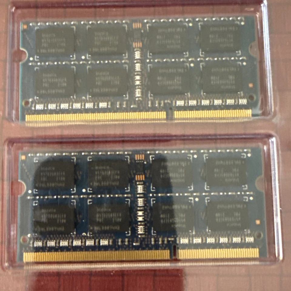 PC3-12800S Laptop RAM Hynix 4GB 2x 2Rx8 11-11-F3 & Elpida 2GB 2x 1Rx8 11-10-B2 - Image 2 of 4
