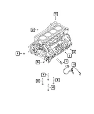 Genuine Mopar Engine Block Heater Cord 68627553AA