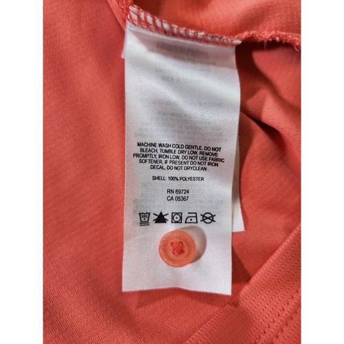 Polo donna Columbia Hot Coral grande senza innis senza maniche - Foto 8 di 8